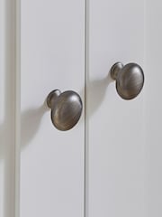 Cuddleco White Clara 2 Door Nursery Wardrobe - Image 3 of 5