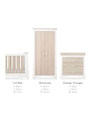Cuddleco 3 Piece White Nursery Furniture Set - Image 4 of 4