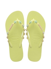 Havaianas – schmale, stilvolle Flip-Flops in Grün - Bild 3 von 6