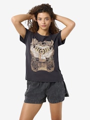 NOISY MAY Printed Graphic T-Shirt - صورة 1 من 4