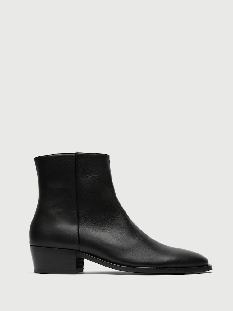 Walk London Black Verona Lace Boots - Image 1 of 6 Walk London Black Verona Lace Boots - Image 1 of 6