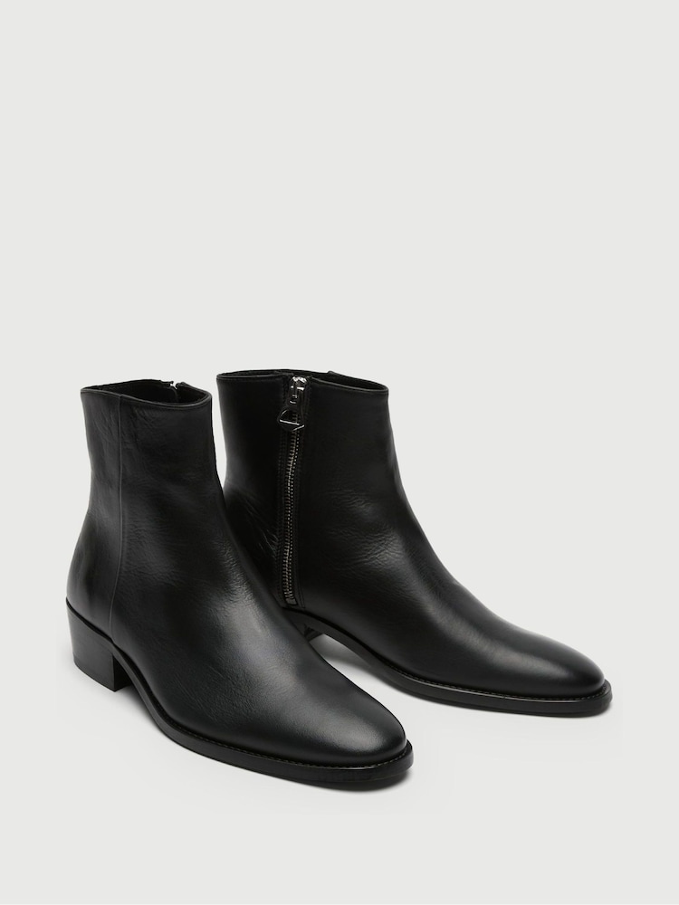 Walk London Black Verona Lace Boots - Image 2 of 6 Walk London Black Verona Lace Boots - Image 2 of 6
