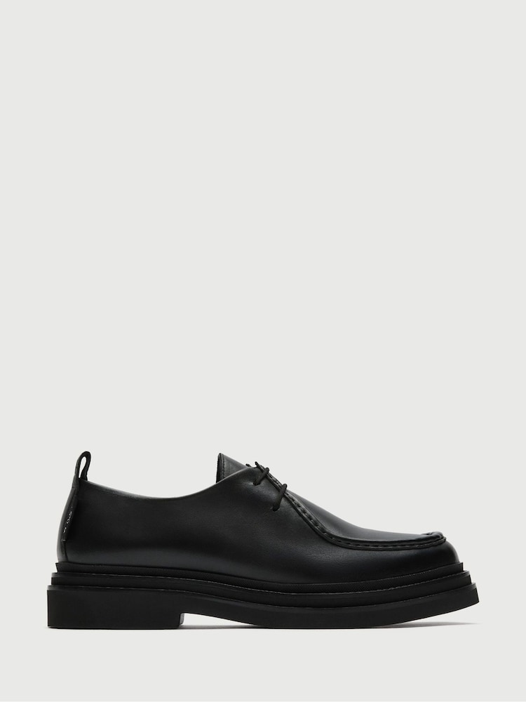 Schwarz - Walk London Brooklyn Apron Shoes - Bild 1 von 6