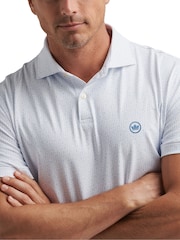 Peter Millar White Keys Performance Jersey Polo Shirt - Image 1 of 3