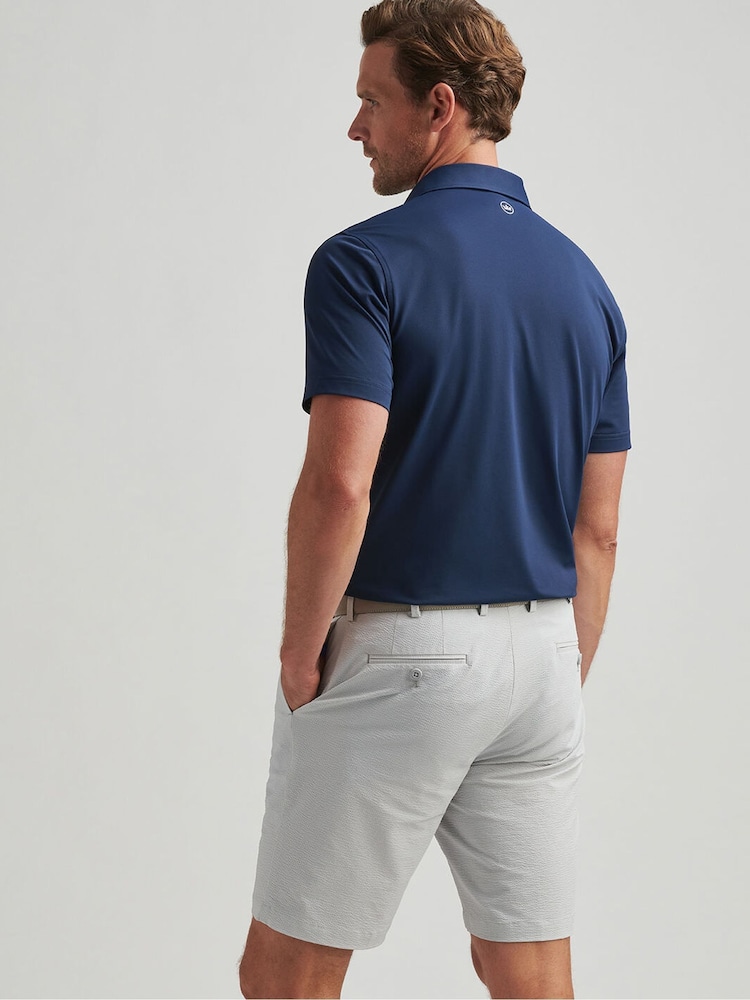 Peter Millar Blue Soul Performance Mesh Polo Shirt - Image 2 of 3