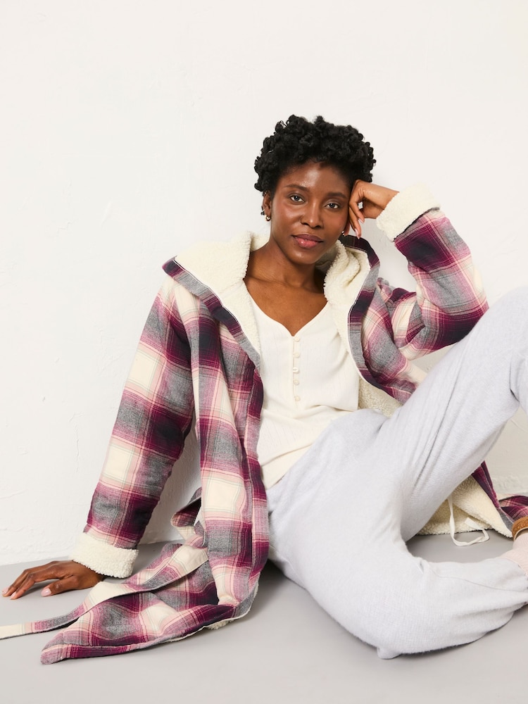 check dressing gown ladies Buy FatFace Purple from Next Gibraltar long dressing gown womens