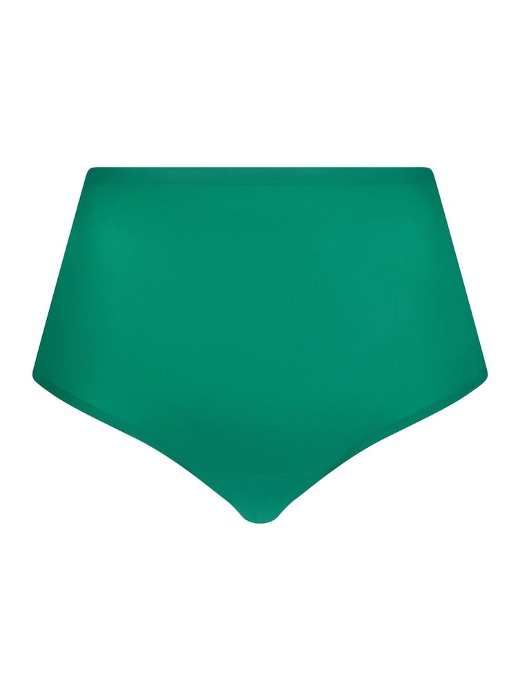 Chantelle Green Soft Stretch Seamless One Size High Waisted Knickers - Imagem 3 de 3