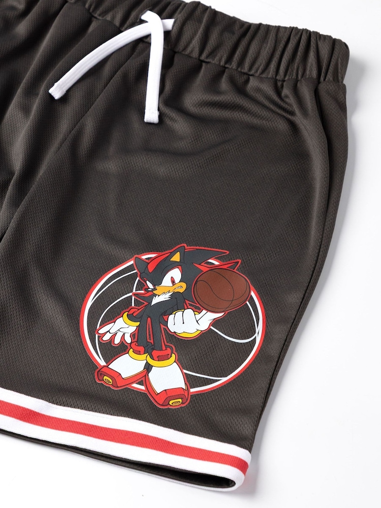 Vanilla Underground Black Boys Sonic The Hedgehog Shadow Basketball Set  2 Piece - Image 6 of 6