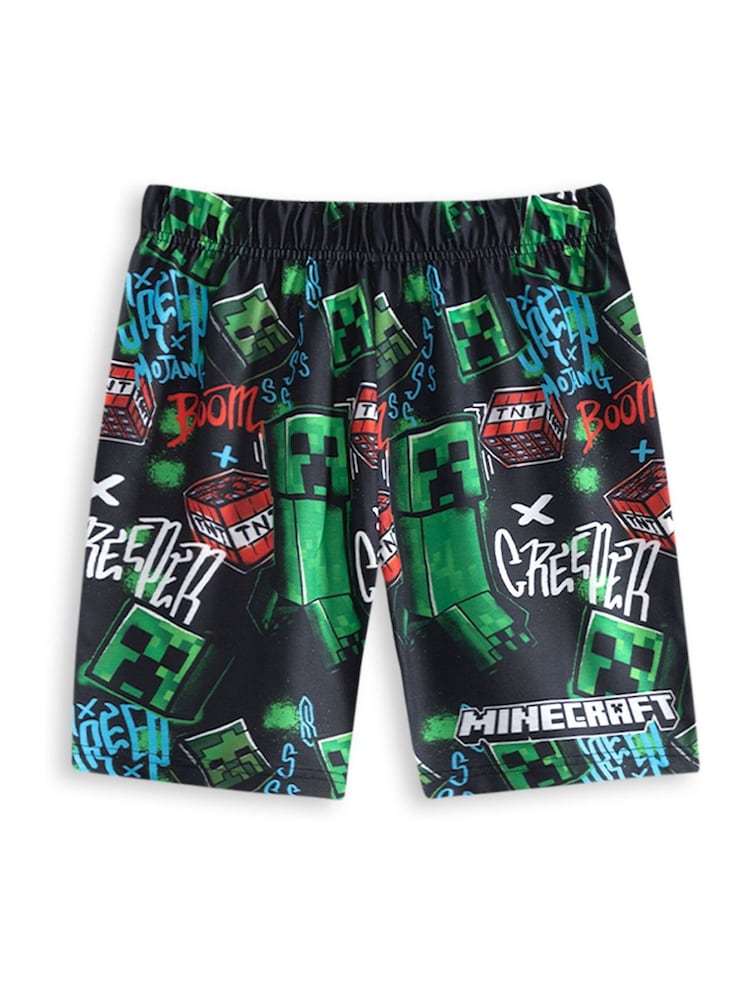 Buy Vanilla Underground Mint Blue Minecraft Short Sleeve Short Leg ...