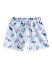 Vanilla Underground White Girls Disney Lilo & Stitch Multicoloured Short Sleeve Short Leg Pyjama Set Multi Pack of 2 - Image 3 of 7