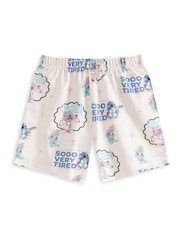 Vanilla Underground White Girls Disney Lilo & Stitch Multicoloured Short Sleeve Short Leg Pyjama Set Multi Pack of 2 - Image 5 of 7