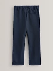 Navy Regular Leg School Trousers 2 Pack (3-17yrs) - Image 3 of 7