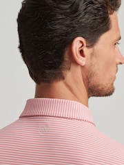 Peter Millar Pink Ballad Performance Jersey Polo Shirt - Image 3 of 3