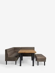 Bronx Compact Corner Bench and Dining Table Set - Image 10 of 10