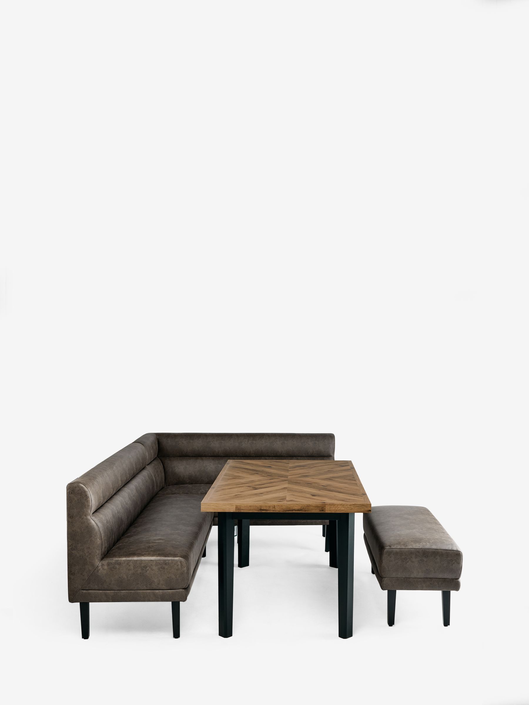 Buy Bronx Corner Bench Large and Dining Table Set from the Next UK ...
