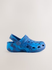 Blue Marble Wide Fit (G) Clogs - Image 2 of 6