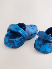Blue Marble Wide Fit (G) Clogs - Image 4 of 6