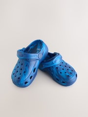 Blue Marble Wide Fit (G) Clogs - Image 5 of 6