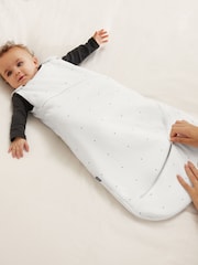 Snuz White SnuzPouch Baby Sleeping Bag - Image 2 of 5