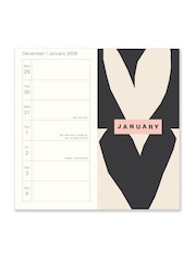 Caroline Gardner 2026 Hearts Family Organiser Calendar & Slim Diary Set - Image 6 of 6