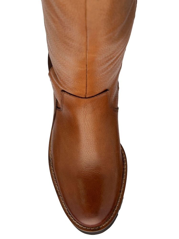Lotus Brown Knee High Boots - Image 4 of 4 Lotus Brown Knee High Boots - Image 4 of 4
