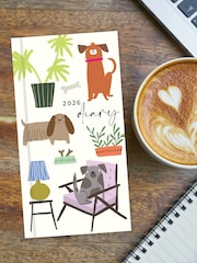 Caroline Gardner 2026 Dogs Family Organiser Calendar & Slim Diary Set - Image 5 of 6
