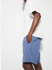 River Island Blue Regular Fit Pull On Shorts - Image 4 of 6