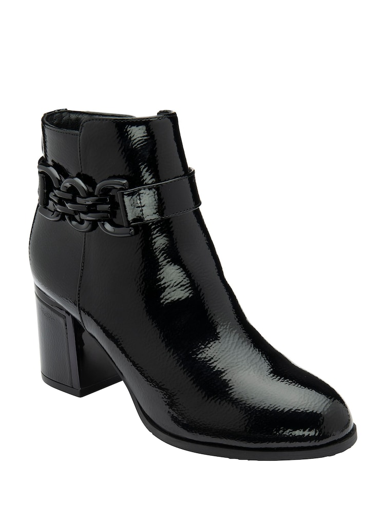 Lotus Black Formal Ankle Boots - Image 1 of 3 Lotus Black Formal Ankle Boots - Image 1 of 3