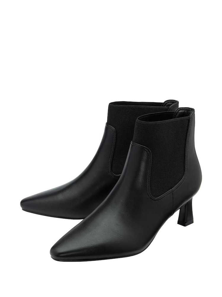 Chão preto - Botas de tornozelo Lotus - Imagem 2 de 4
