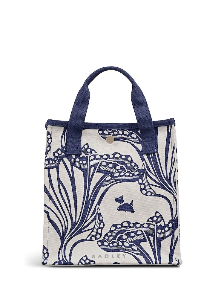 Radley Under The Sea Small Open Top Grab Brown Bag - Image 1 of 4