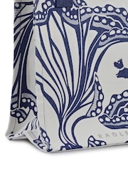 Radley Under The Sea Small Open Top Grab Brown Bag - Image 3 of 4