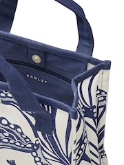 Radley Under The Sea Small Open Top Grab Brown Bag - Image 4 of 4