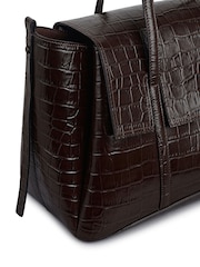 Radley Large The Chancery Faux Croc Flapover Shoulder Bag - Image 4 of 4