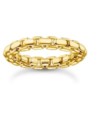 Thomas Sabo Gold Tone Box Chain Ring - Image 1 of 4
