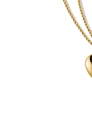 Thomas Sabo Gold Tone Natural Beauty Necklace With Organically Shaped Pendant - Image 2 of 3