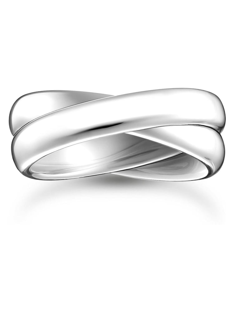 Thomas Sabo Silver Tone Duo Ring - Image 1 of 2