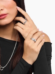 Thomas Sabo Silver Tone Duo Ring - Image 2 of 2