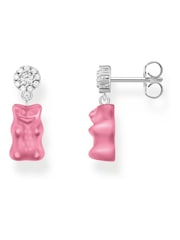 Thomas Sabo Pink x Haribo Studs Earrings With Goldbears - Image 1 of 2