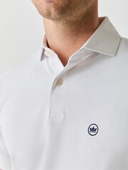 Weiß - Peter Millar Soul Performance Mesh Polo-Shirt - Bild 4 von 5