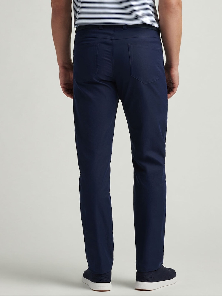 Peter Millar Blue Performance Five Pocket Trousers - Image 2 of 2