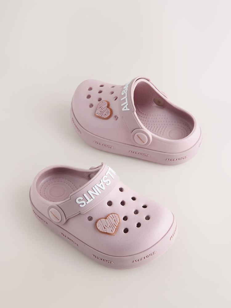 smALLSAINTS Pink Clog Sandals - Image 1 of 7 smALLSAINTS Pink Clog Sandals - Image 1 of 7