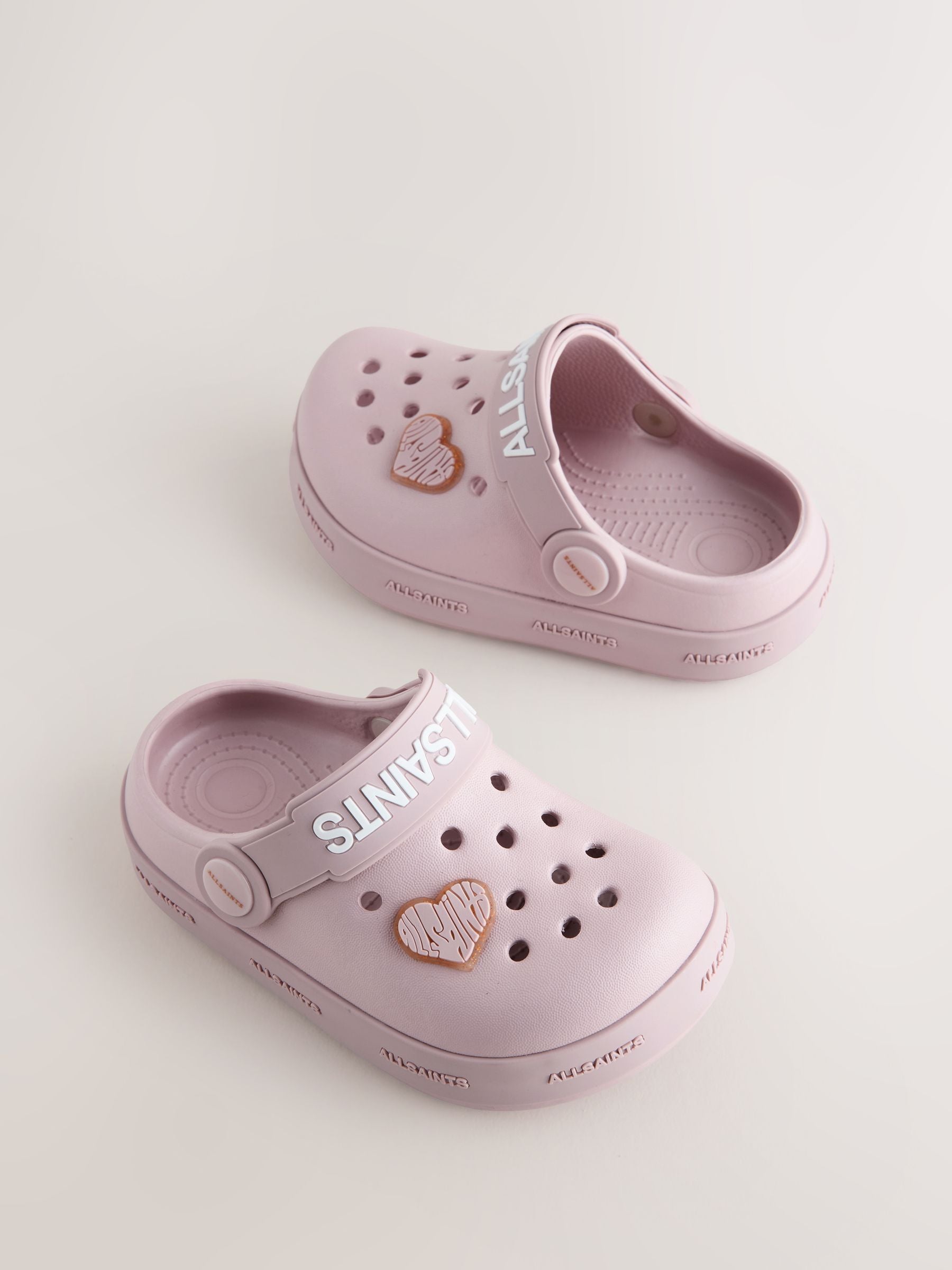 smALLSAINTS Pink Clog Sandals view 1