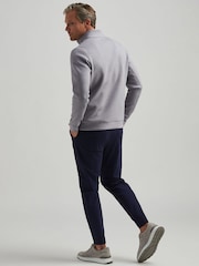 Peter Millar Grey Winsome Half-Zip Pull-Over Jumpers - Image 2 of 3