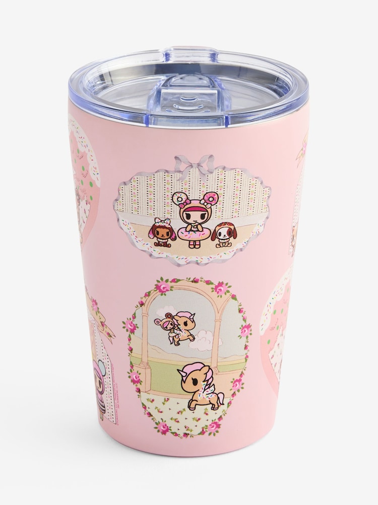 Cath Kidston Tokidoki Pink Travel Cup - Image 2 of 2