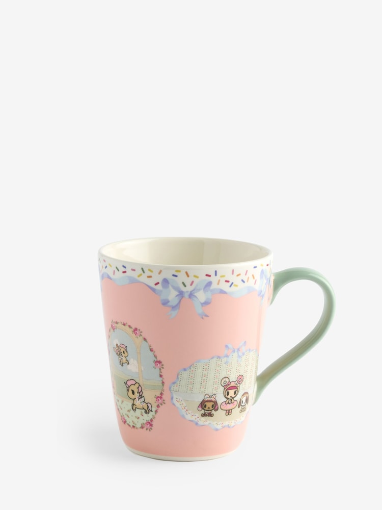 Cath Kidston Pink Toki Doki Mug - Image 2 of 2