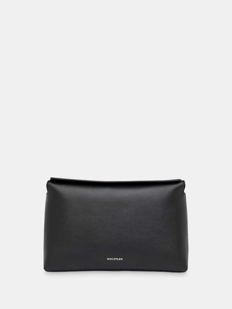 Whistles Fia Unlined Foldtop Clutch Bag - Bild 1 von 5