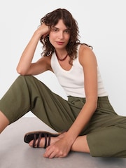 Whistles Petite Tie Waist Trousers - Bild 4 von 5