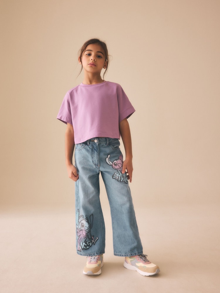 Blue Disney Lilo & Stitch Jeans (3-16yrs) - Image 1 of 5