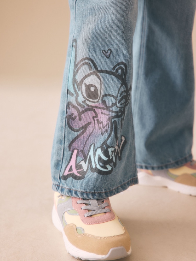Blue Disney Lilo & Stitch Jeans (3-16yrs) - Image 5 of 5