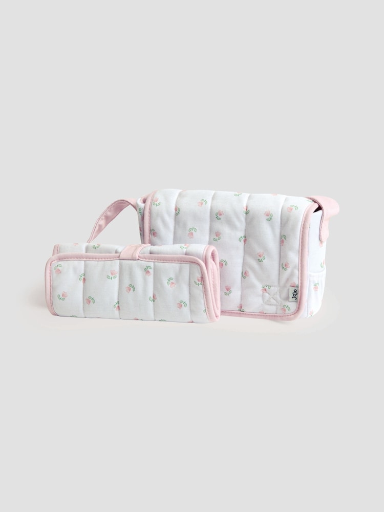 JoJo Maman Bébé Baby Doll Changing Mat Bag & Accessories - Image 4 of 4 JoJo Maman Bébé Baby Doll Changing Mat Bag & Accessories - Image 4 of 4